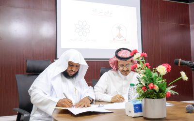 توقيع شراكة مجتمعية بين لجنة أهالي عقلة الصقور وجمعية الخدمات الإنسانية لدعم أعمال اللجنة